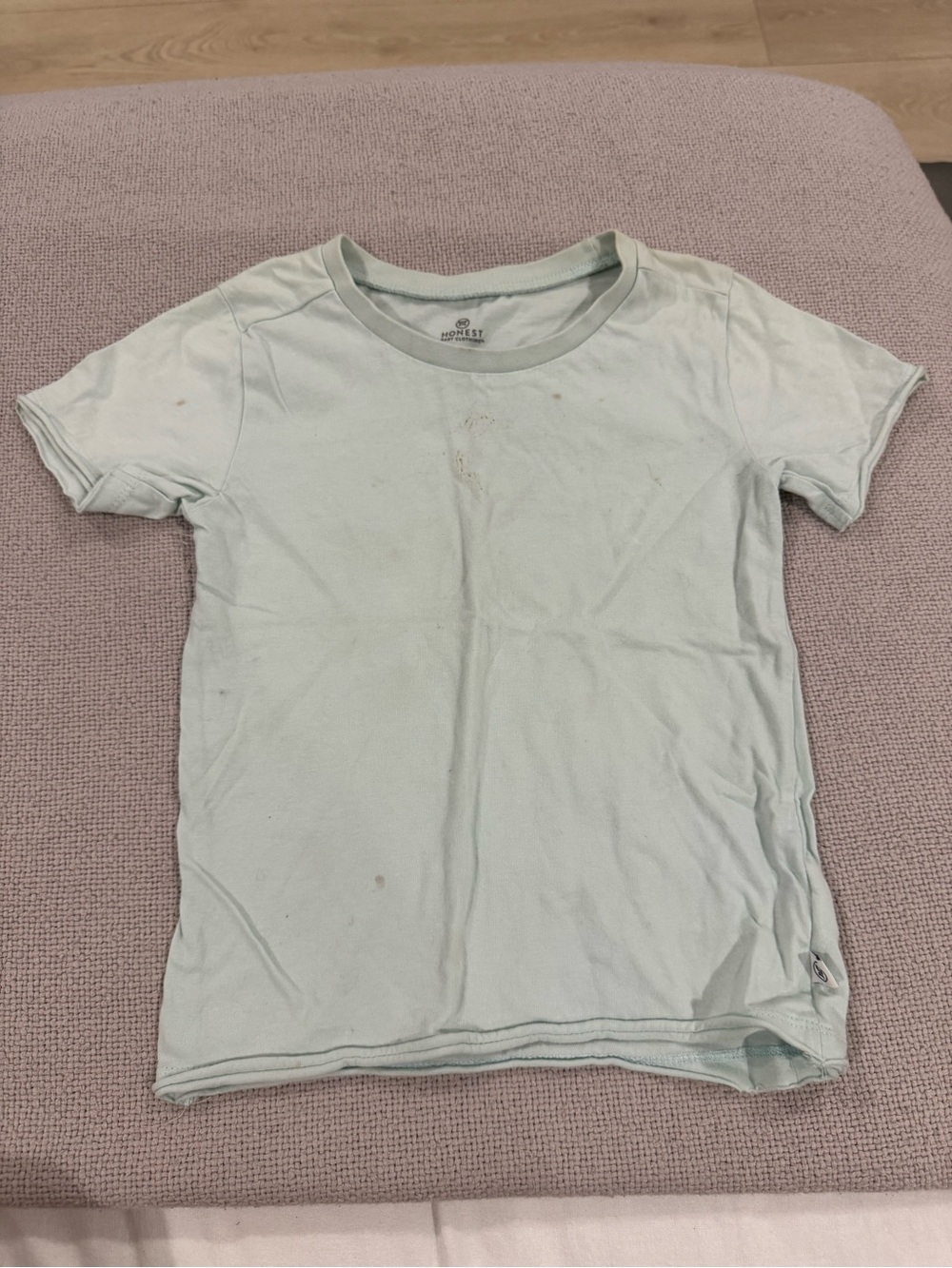 The Honest Company Pale Mint Short Sleeve Tee